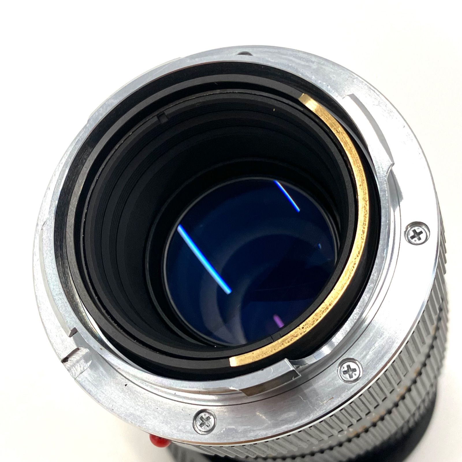 【美品 】MINOLTA M-ROKKOR 90mm F4フード付 MINOLTA M-ROKKOR 90mm f4 Mマウント フード付きレンズ 90mm MINOLTA