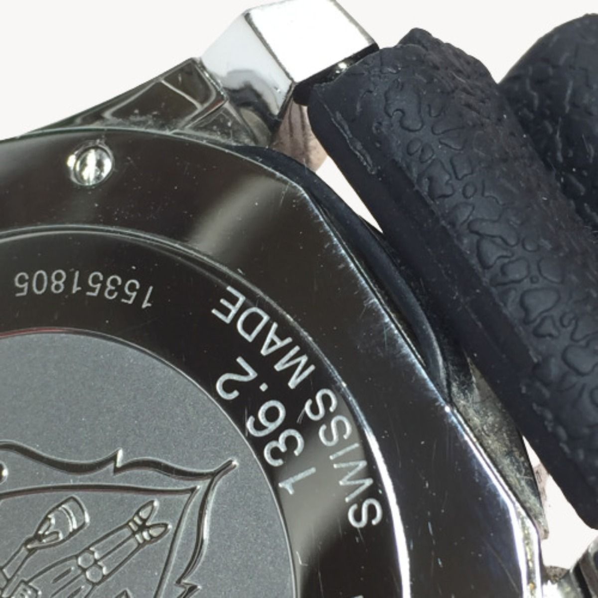 ◎◎GUCCI グッチ 136.2 DIVE ベルト社外製  クォーツ メンズ 腕時計 箱付