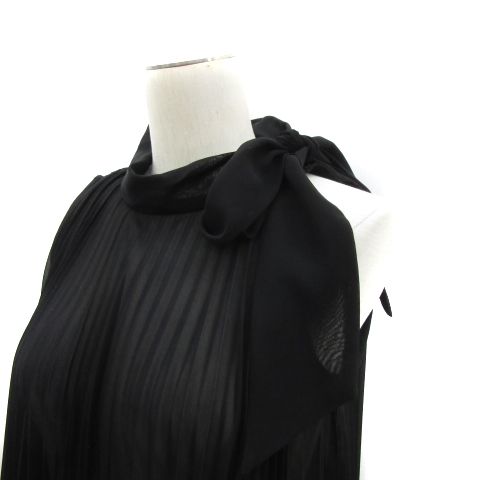 Ballsey ブラック ノースリーブ ワンピース Ballsey 「BALLSEY」 ノースリーブワンピース 34 ブラック
