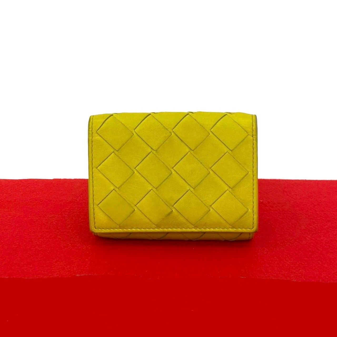 ☆極美品☆BOTTEGA VENETA 三つ折り財布 極 美品 BOTTEGA VENETA