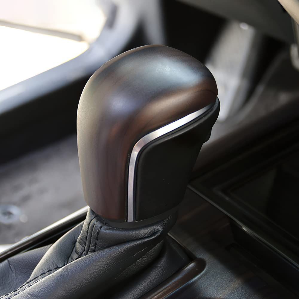 【人気商品】カーアクセサリ インテリアパネル 新型 ハンドルカバー CAMRY シフトグリップカバー 8代目 カムリ 専用 トヨタ ABS製 Onami 1P【木目調】CMR-10-TM