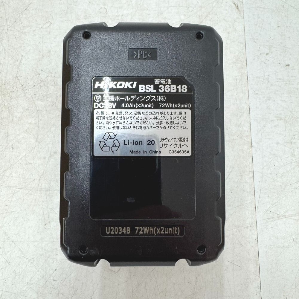 リョウ 36/4.0 電動工具・エア工具 HiKOKI ハイコーキ マルチボルト 36V-4.0Ah 18V