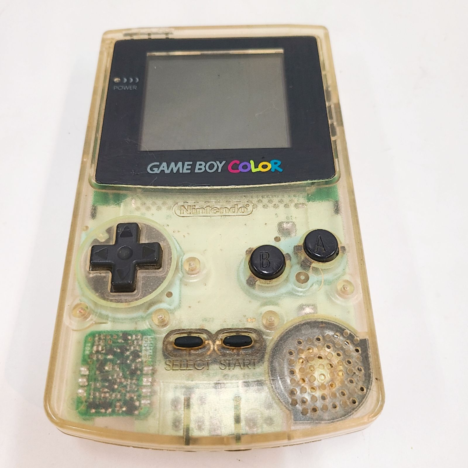 GAMEBOY COLOR ゲームボーイ カラー 本体 クリア ジャンク - メルカリ