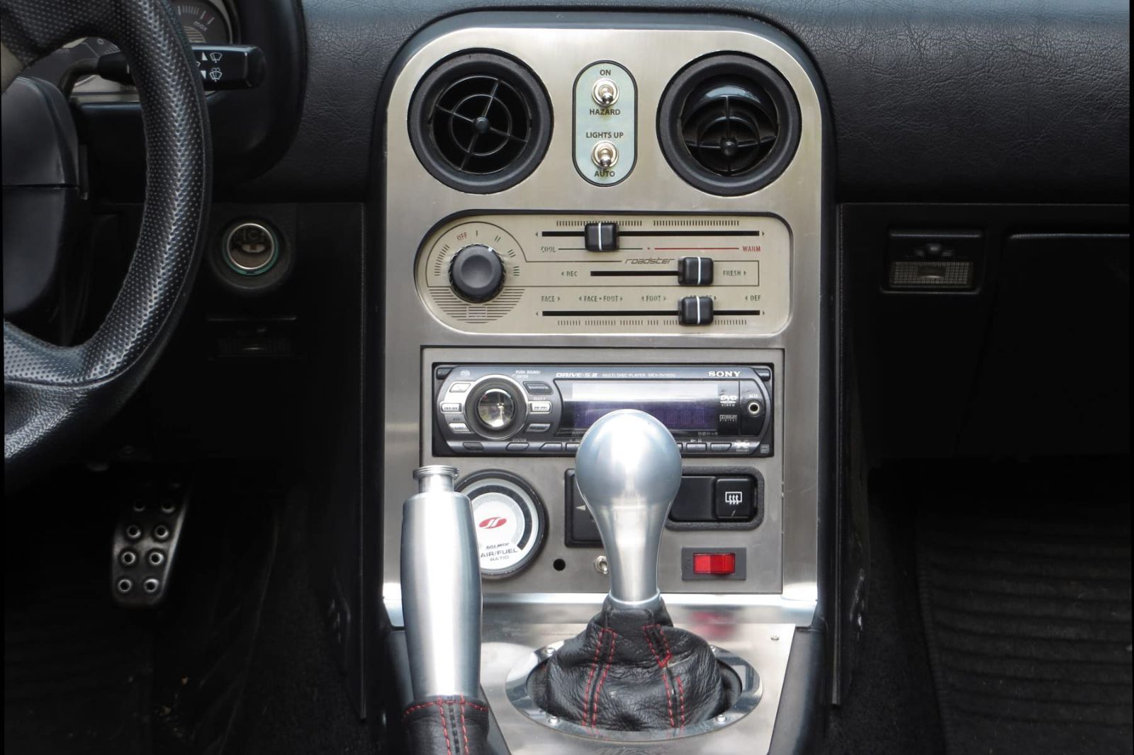 新着商品 ステンレスヘアライン センターパネルカバー NA6C|NA8C Performance JP-2500 ジャスパフォーマンス Jass