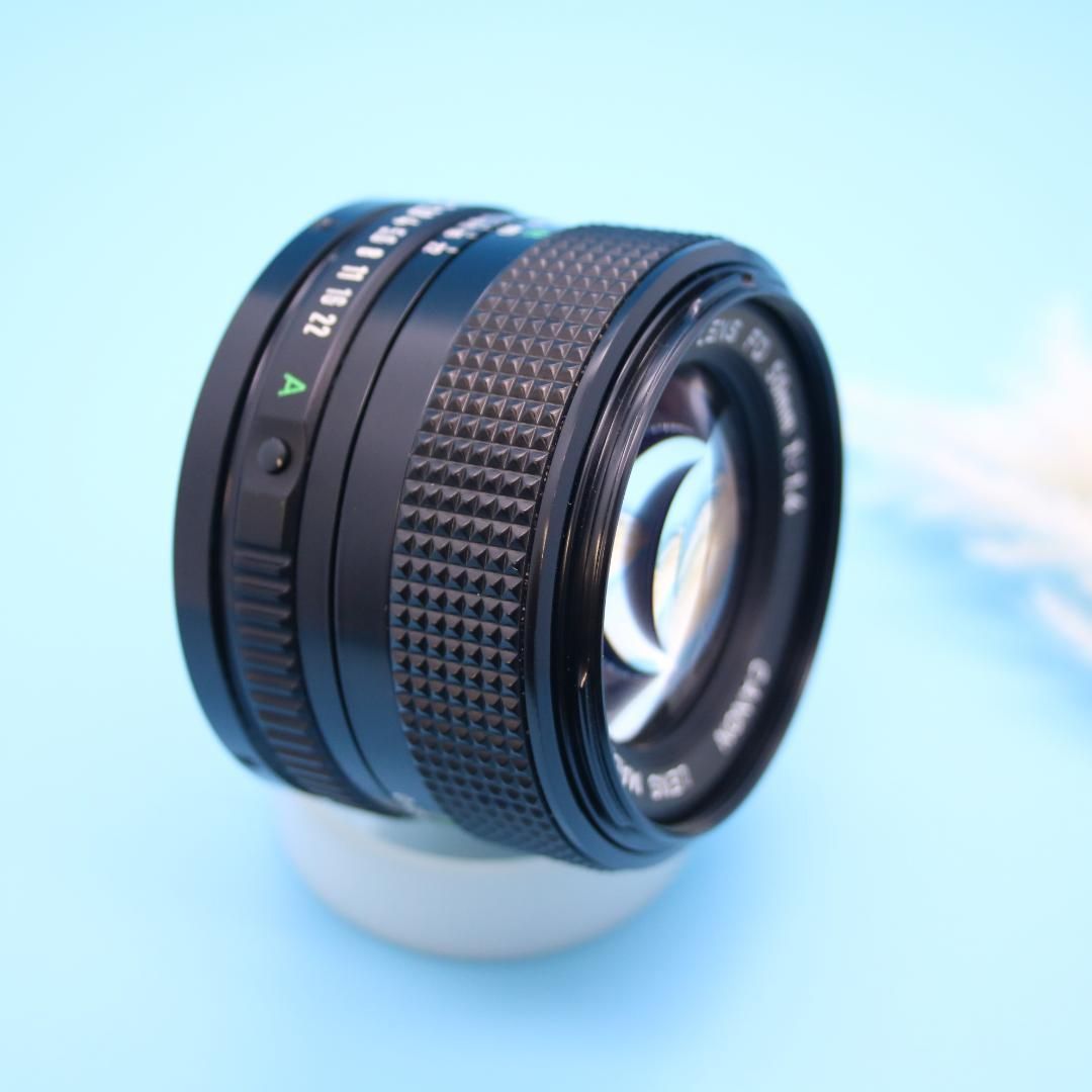 ❁極美品❁綺麗なレンズをお探しの方に◎Canon New FD 50mm f/1.4 単焦点レンズ