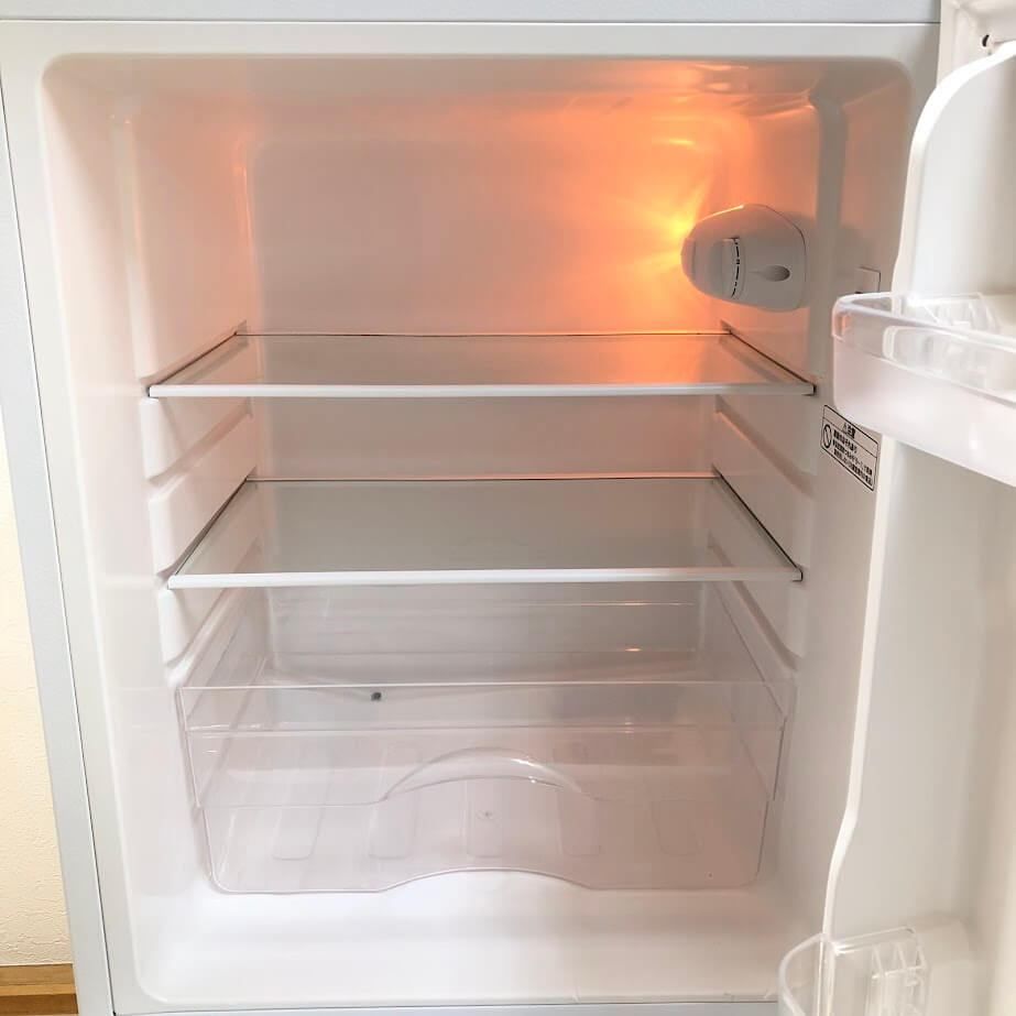 ss7984 ニトリ 冷蔵庫 106L NTR-106WH ホワイト 2ドア 右開き グラシア 単身向け 一人暮らし 冷凍冷蔵庫 冷凍庫 白 引き出し式冷凍庫 コンパクト 冷蔵庫