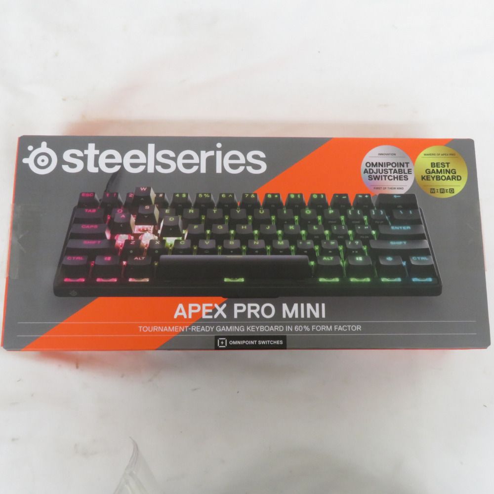 SteelSeries (スティールシリーズ) ゲーミングキーボード Apex Pro