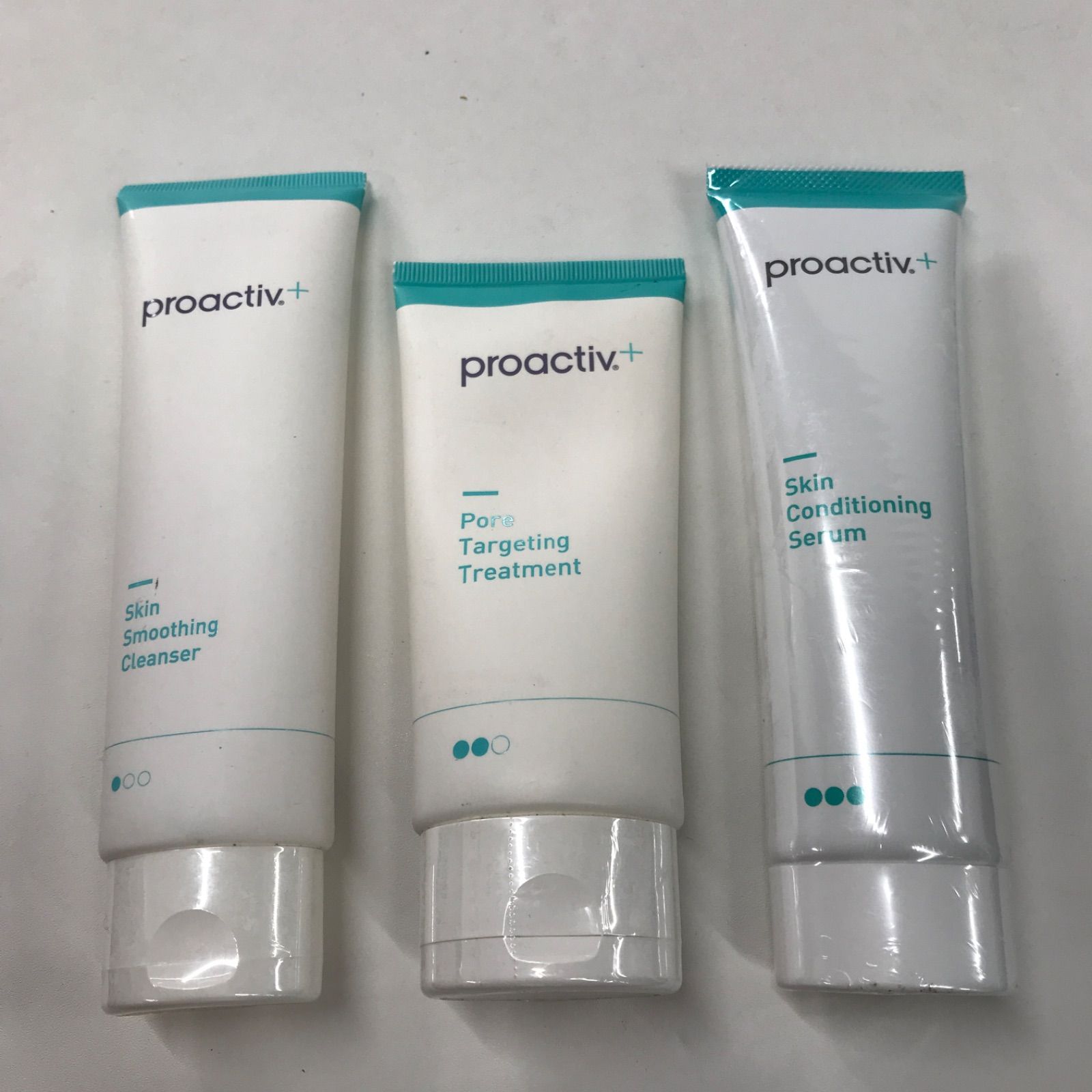 Y1144 K proactiv スキンスムージング クレンザー 90g ポアターゲティング トリートメント 90g スキンコンディショニング セラム 90g 3点セット