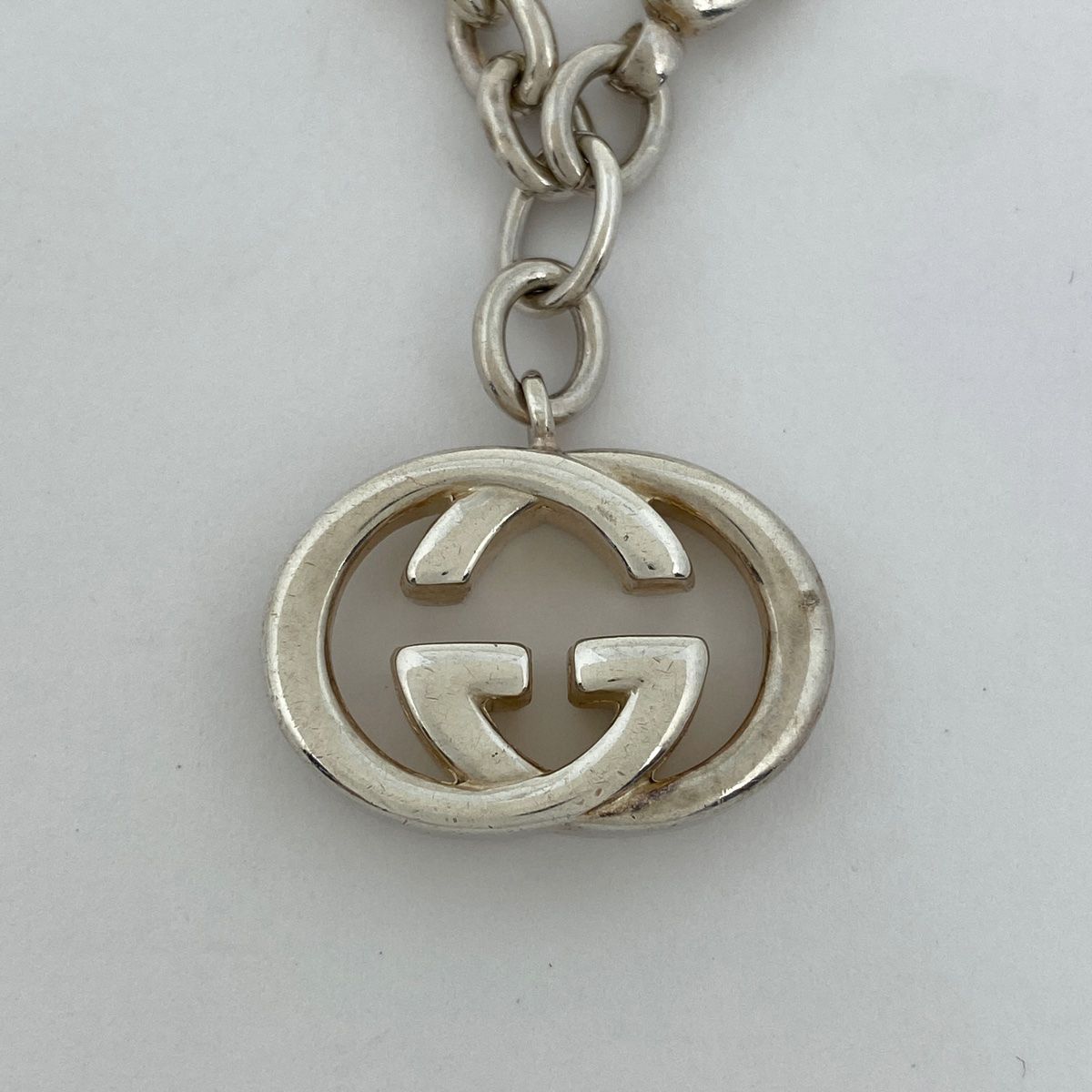グッチ GUCCI GGロゴ チェーン ブレスレット インターロッキングG ブレスレット シルバー925 シルバー レディース