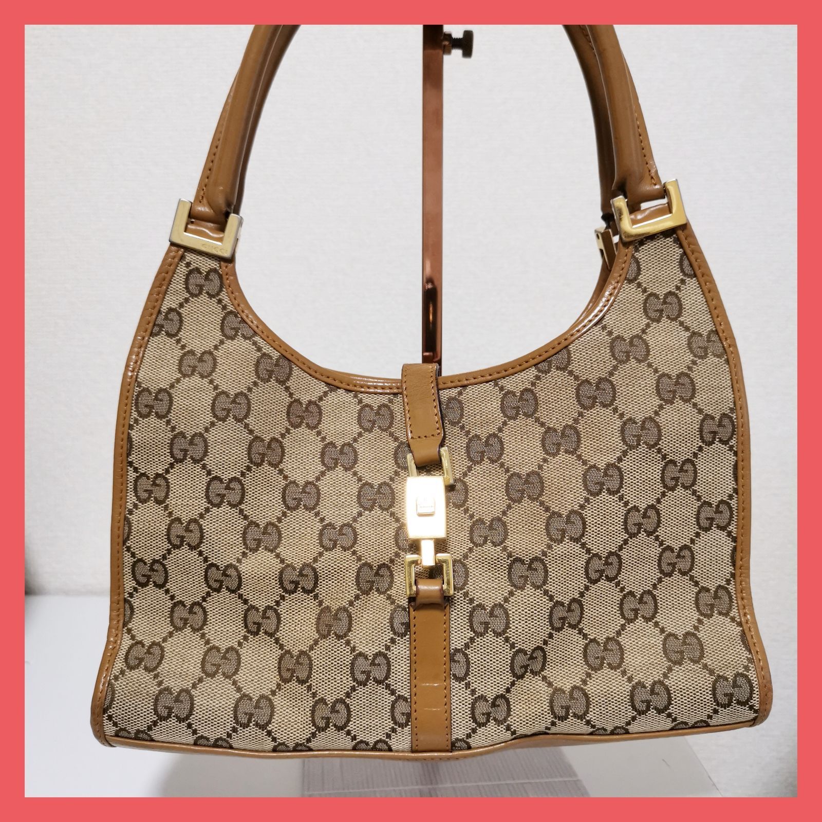 正規品】グッチGUCCI GG柄ジャッキーバッグ肩掛けショルダーバッグ 