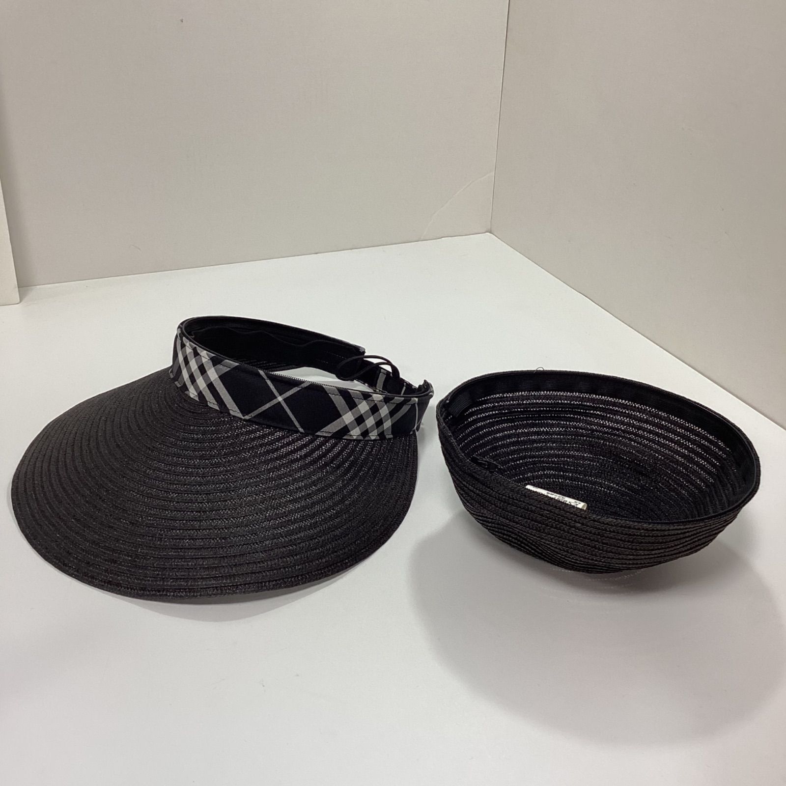BURBERRY サンバイザー 新品 定価88000円 バーバリー 21ss リカルドティッシ 2way