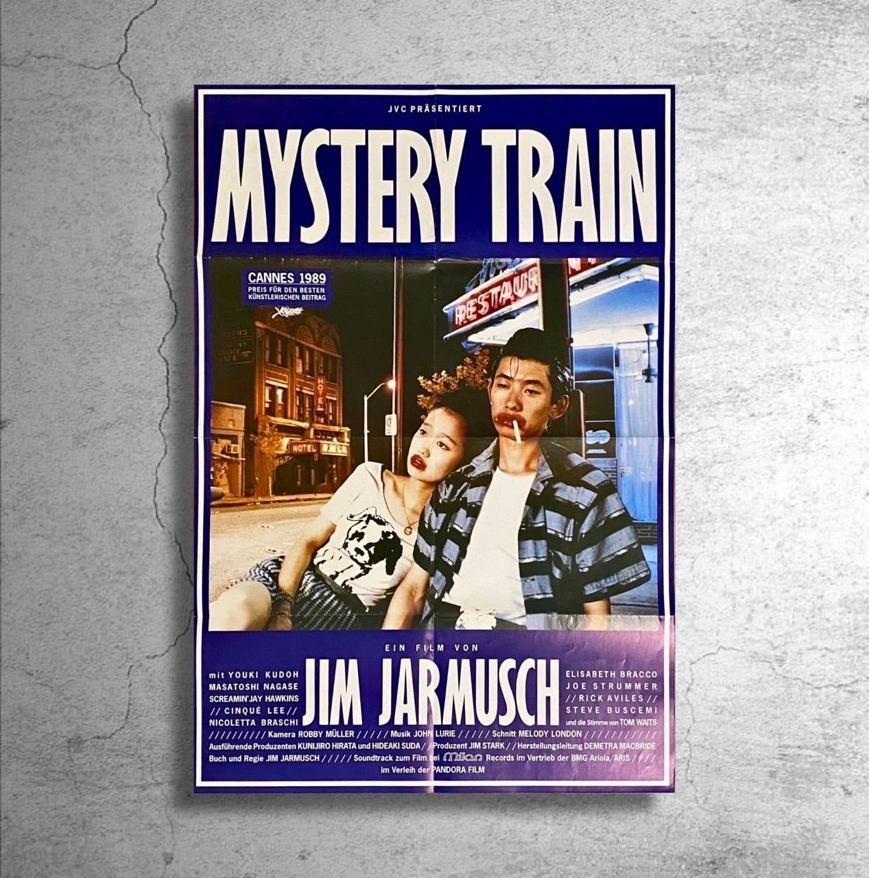 人気品！ジム・ジャームッシュ監督映画『ミステリー・トレイン』1990年