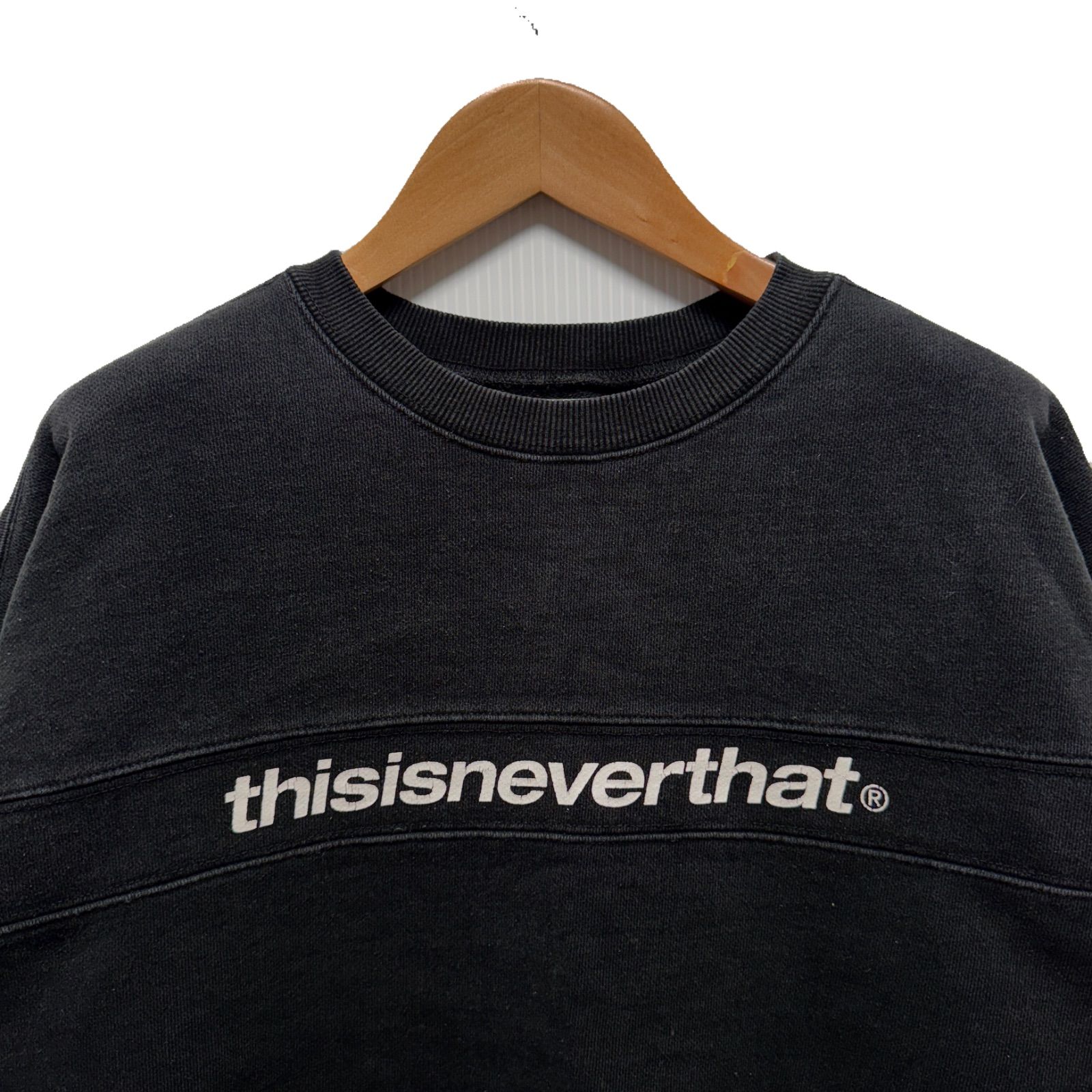 Thisisneverthat スウェット Lサイズ ボックスシルエット ネバザ 