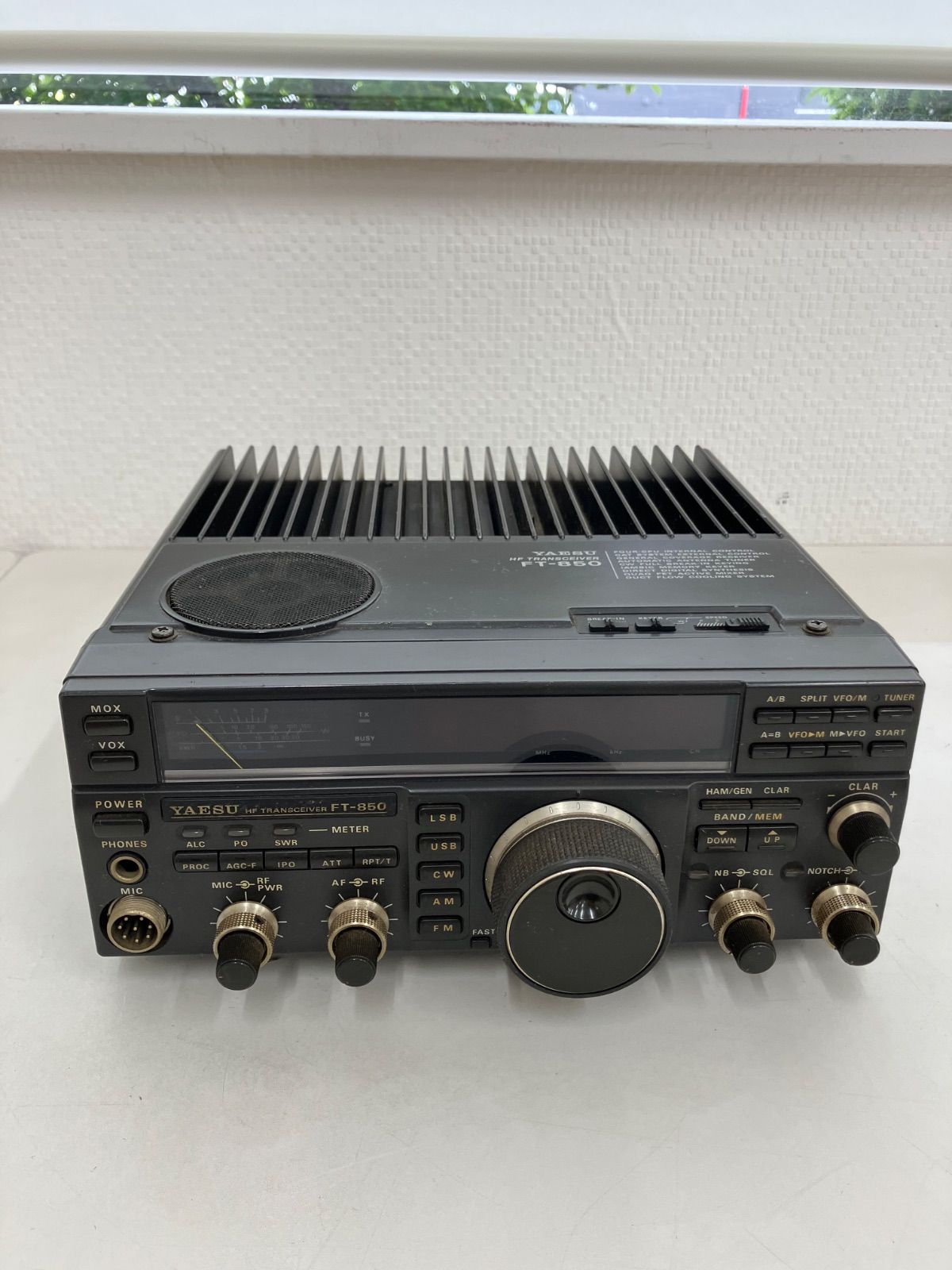 八重洲アマチュア無線機 FTー850 希少 YAESU FT-850 HFトランシーバー無線機 八重洲 アマチュア