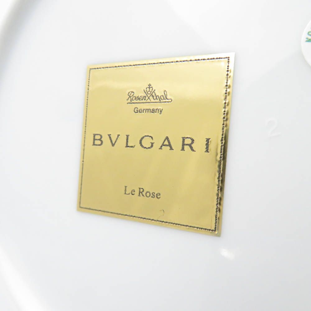 BVLGARI ブルガリ×ローゼンタール スクエアプレート Rosenthal (ローゼンタール)×BVLGARI スクエアプレート