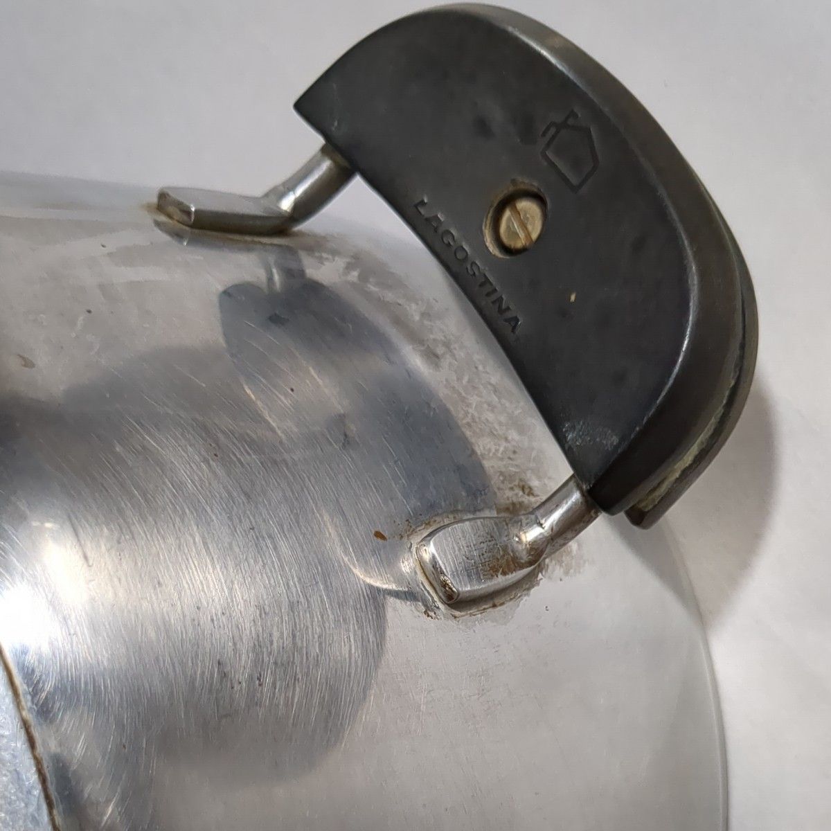 ラゴスティーナ圧力鍋 80シリーズ 5L ガス火のみ イタリア製 USED良品