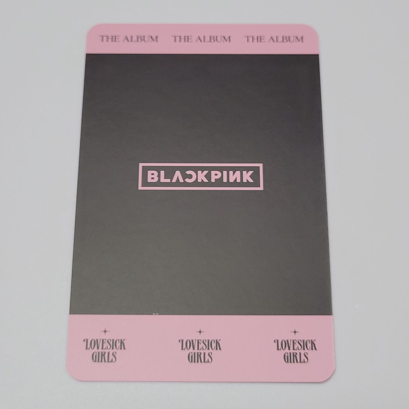 BLACKPINK 公式 トレカ YG LOVESICK GIRLS ロゼ - メルカリ