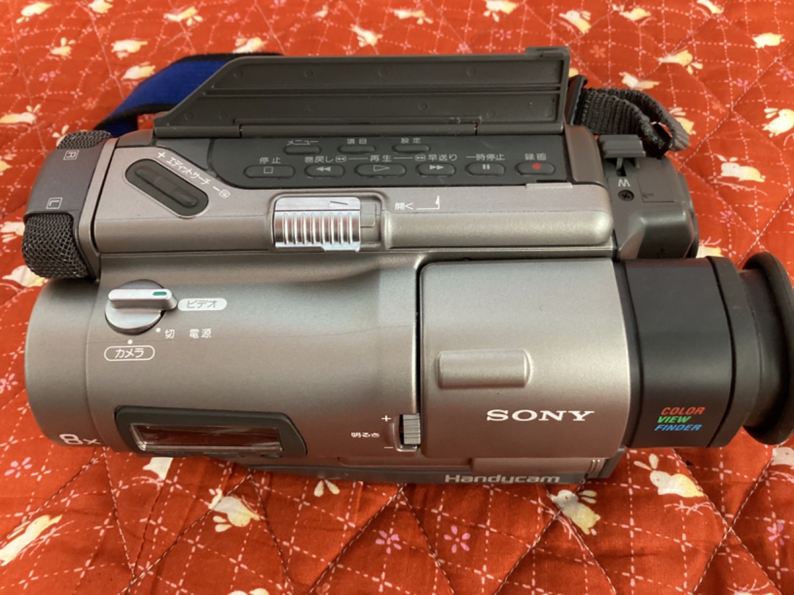 CCD-TR1 SONY Hi8 再生OK】CCD-TR1 SONY Hi8ビデオカメラ 8mm 908 Amazon |