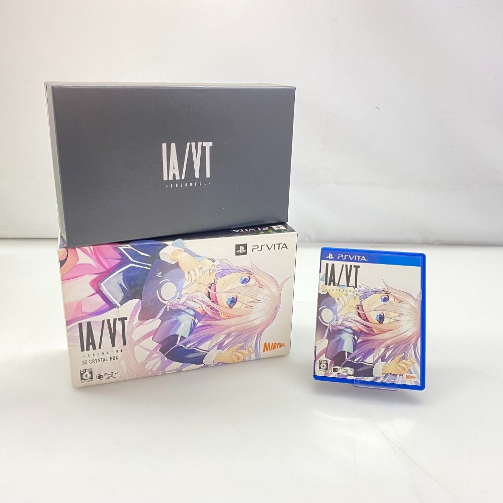 PSVita＆ソフトセット 05wm14215 MARVELOUS IA/VT COLORFUL CRYSTAL BOX