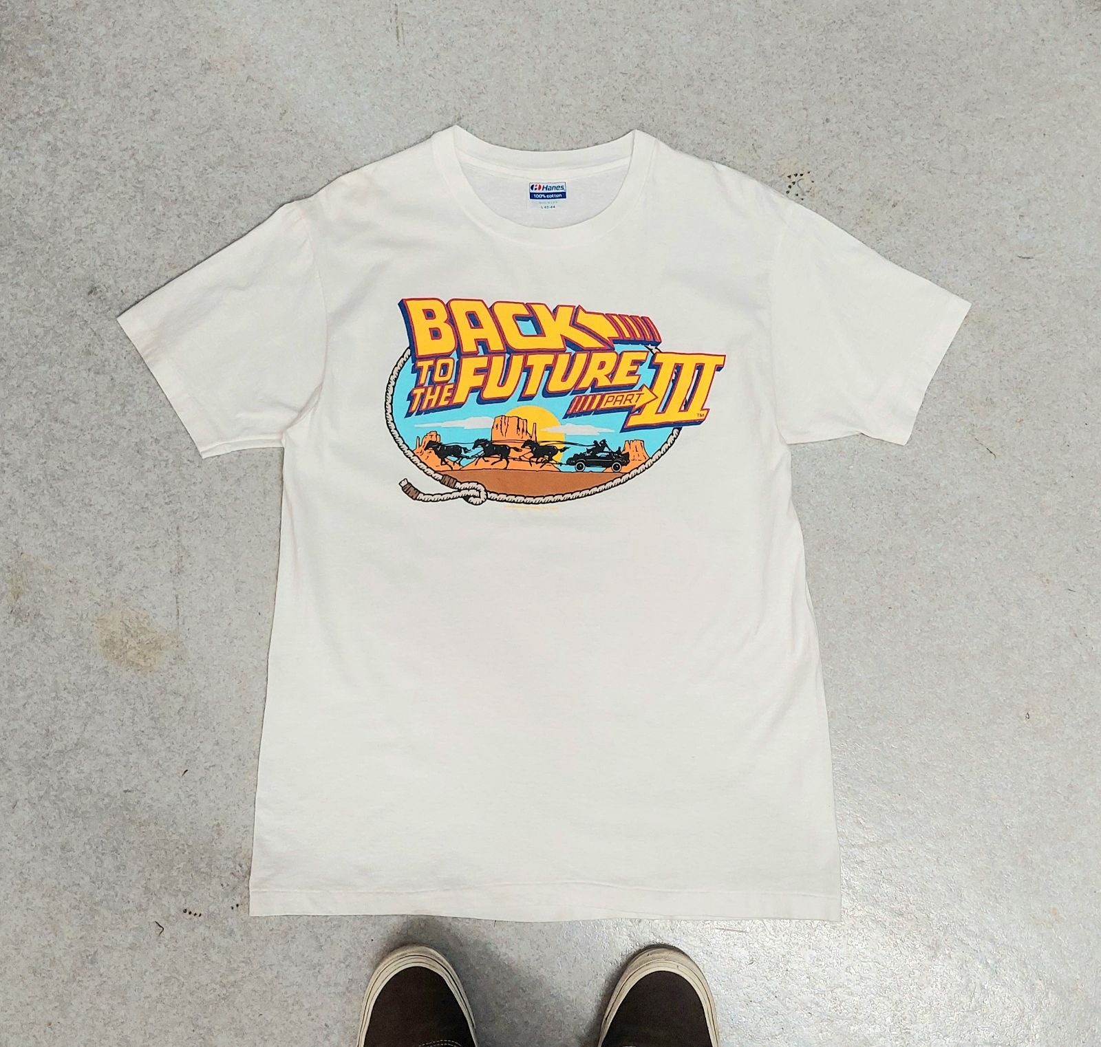 90's バックトゥーザフューチャー Tシャツ USA製 L 90s USA製