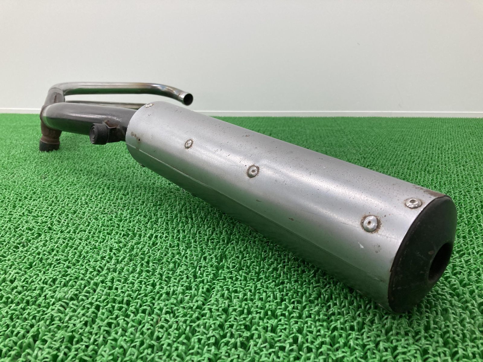 GPZ400R マフラー 左 K110 カワサキ 純正 中古 バイク 部品 ZX400D