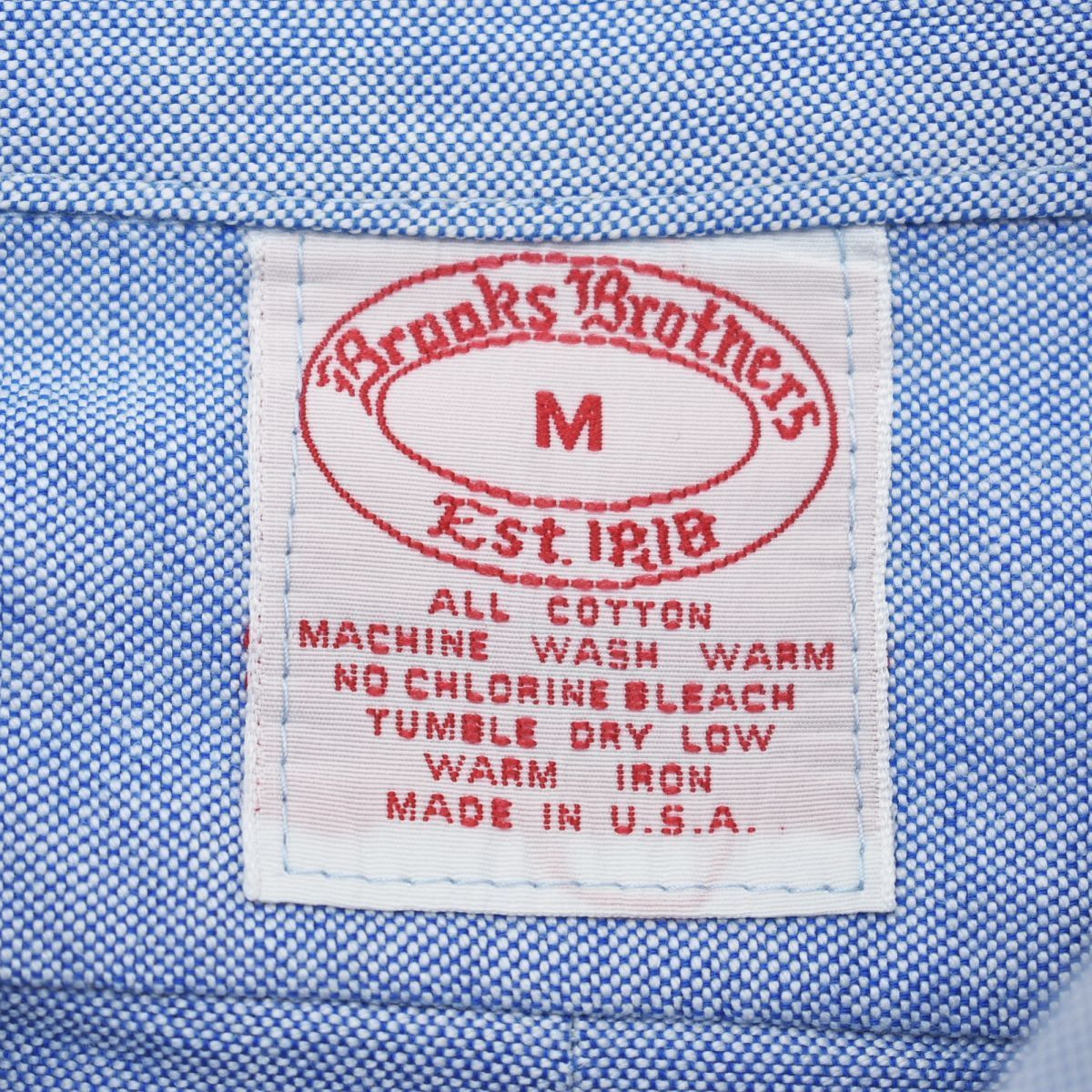 希少】 USA製 ブルックスブラザーズ Brooks Brothers 長袖