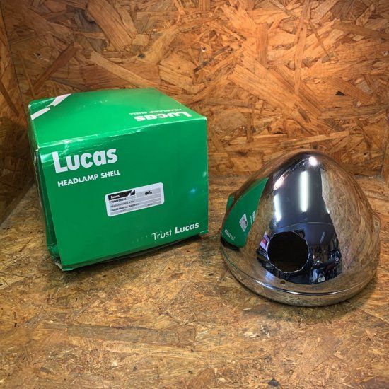 ルーカス 純正 ヘッドライト 7インチ トライアンフ AJS BSA SR