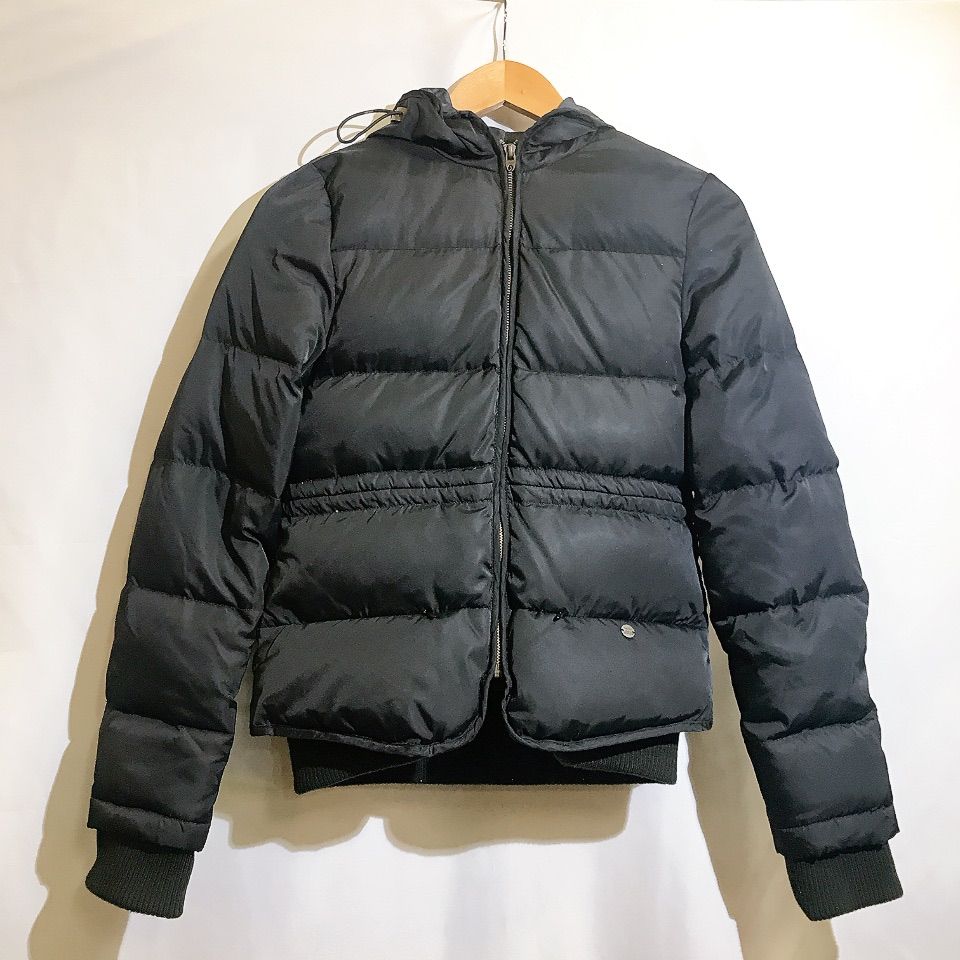 DIESEL ディーゼル ダウンジャケット ナイロン 黒 アウター レディース