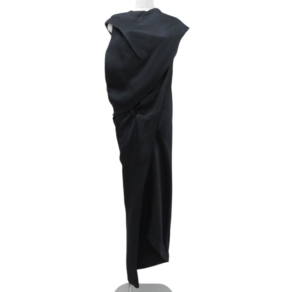 24SS ISSEY MIYAKE イッセイミヤケ ENVELOPING Dress ワンピース IM41FH535 サイズ1 ブラック レディース 古着