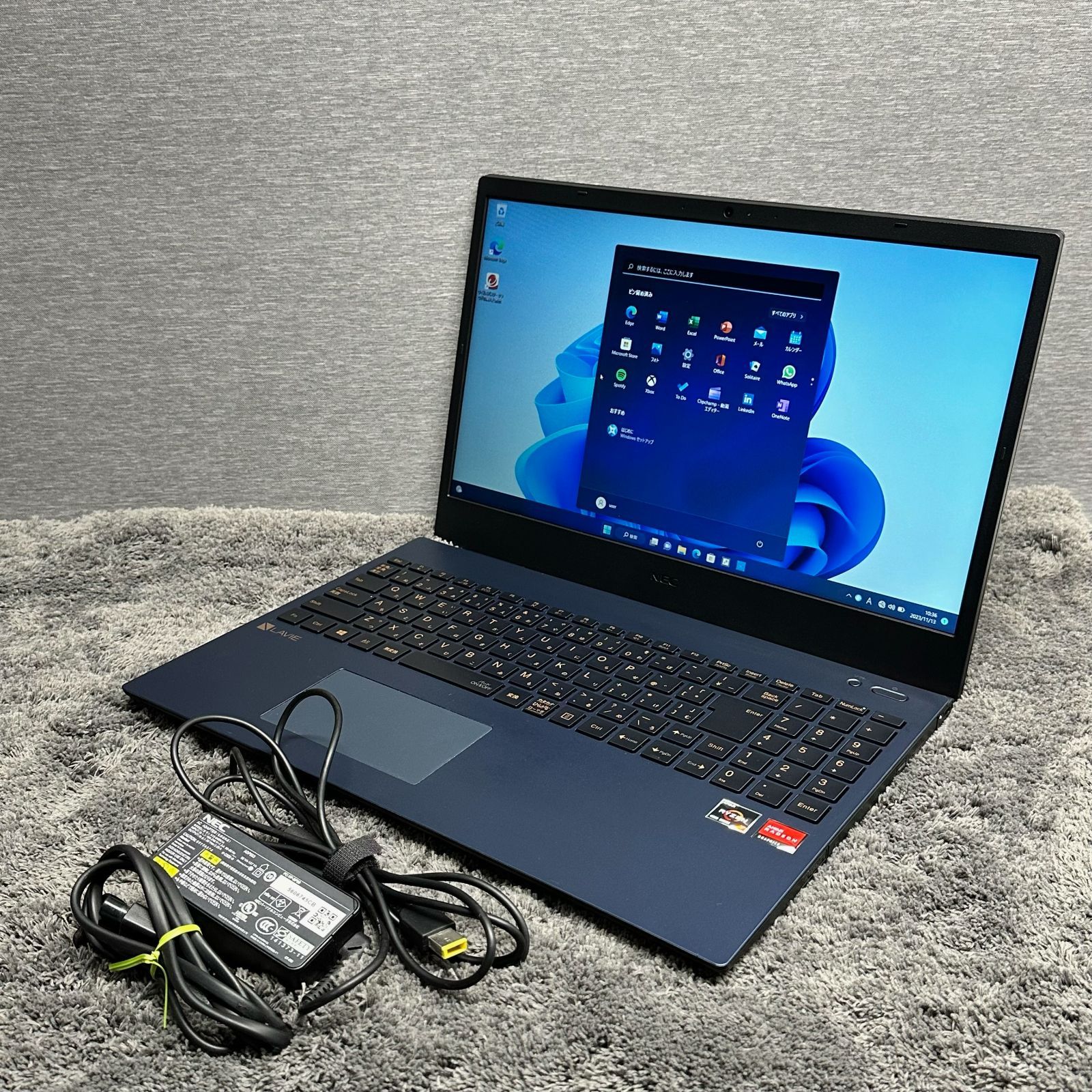 NEC LAVIE Ryzen7 SSD256GB Win11 中古ノートPC - メルカリ