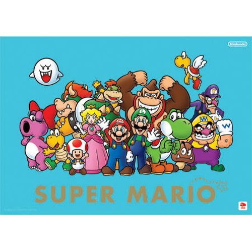 クラブニンテンドー マリオポスター 3枚セット サイズ (73×43cm)1枚 