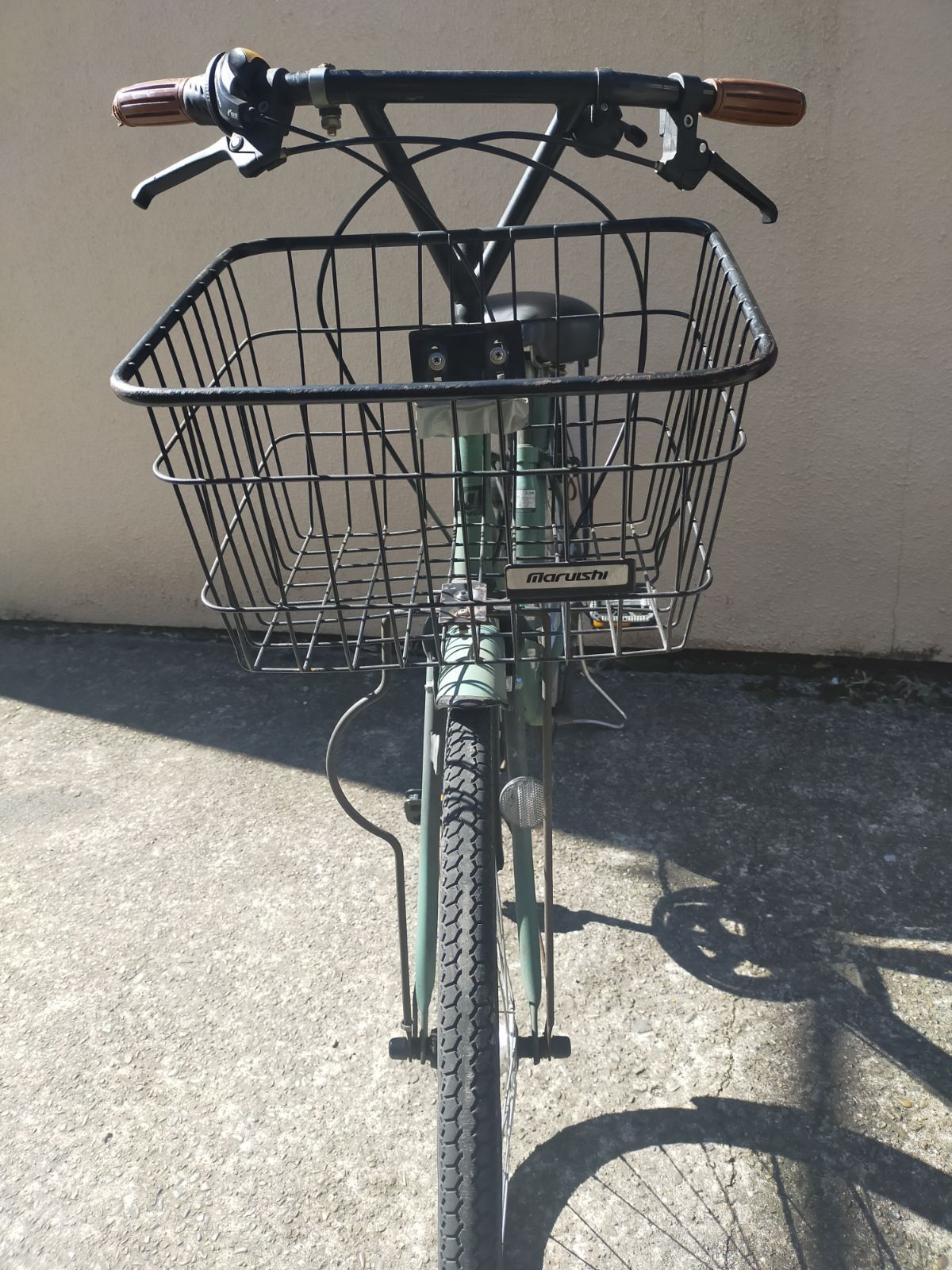 パーツ交換済み 27インチ 日本製 シティサイクル 頑丈 ママチャリ