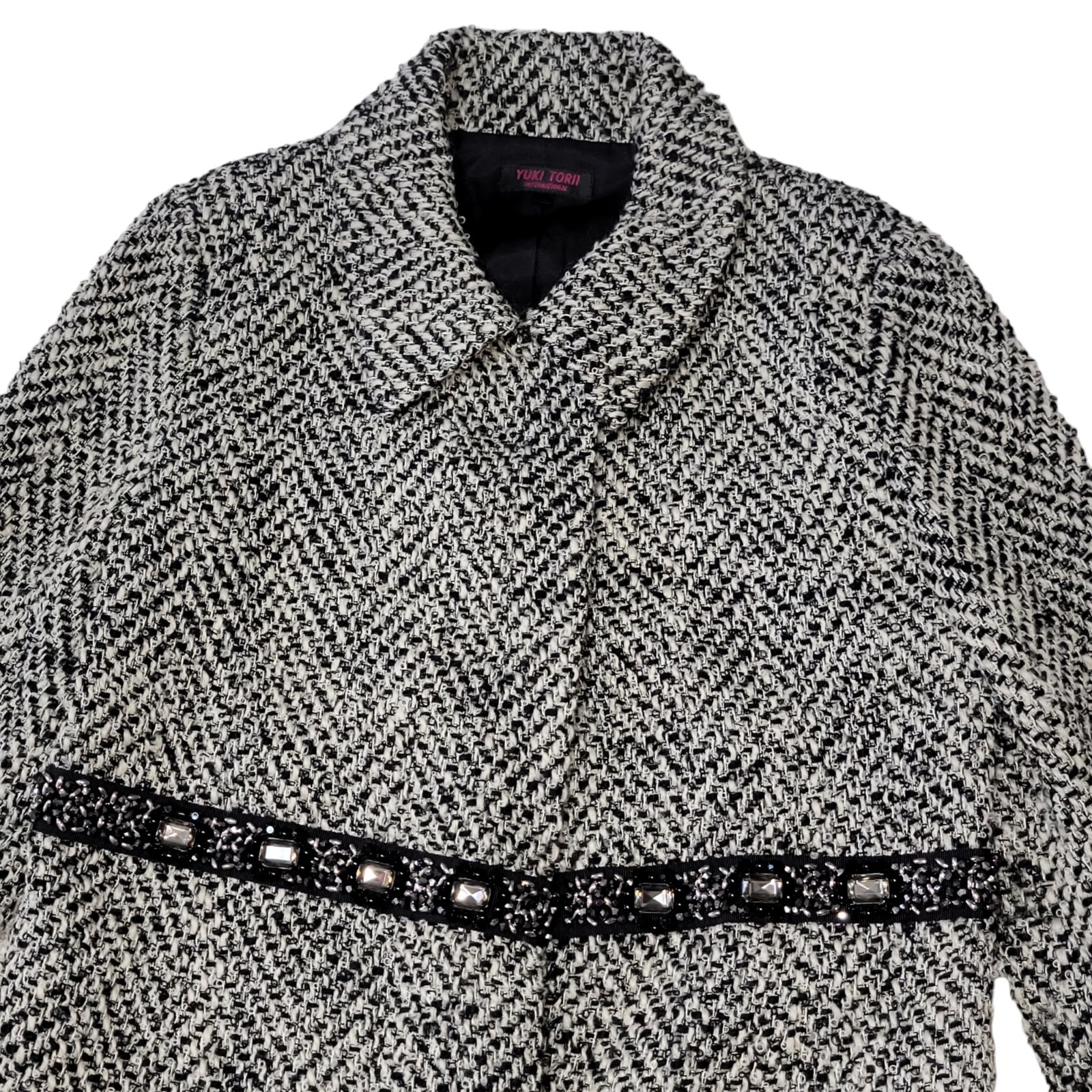 豪華ビジュー刺繍】日本製 ユキトリヰ YUKI TORII 鳥居ユキ A