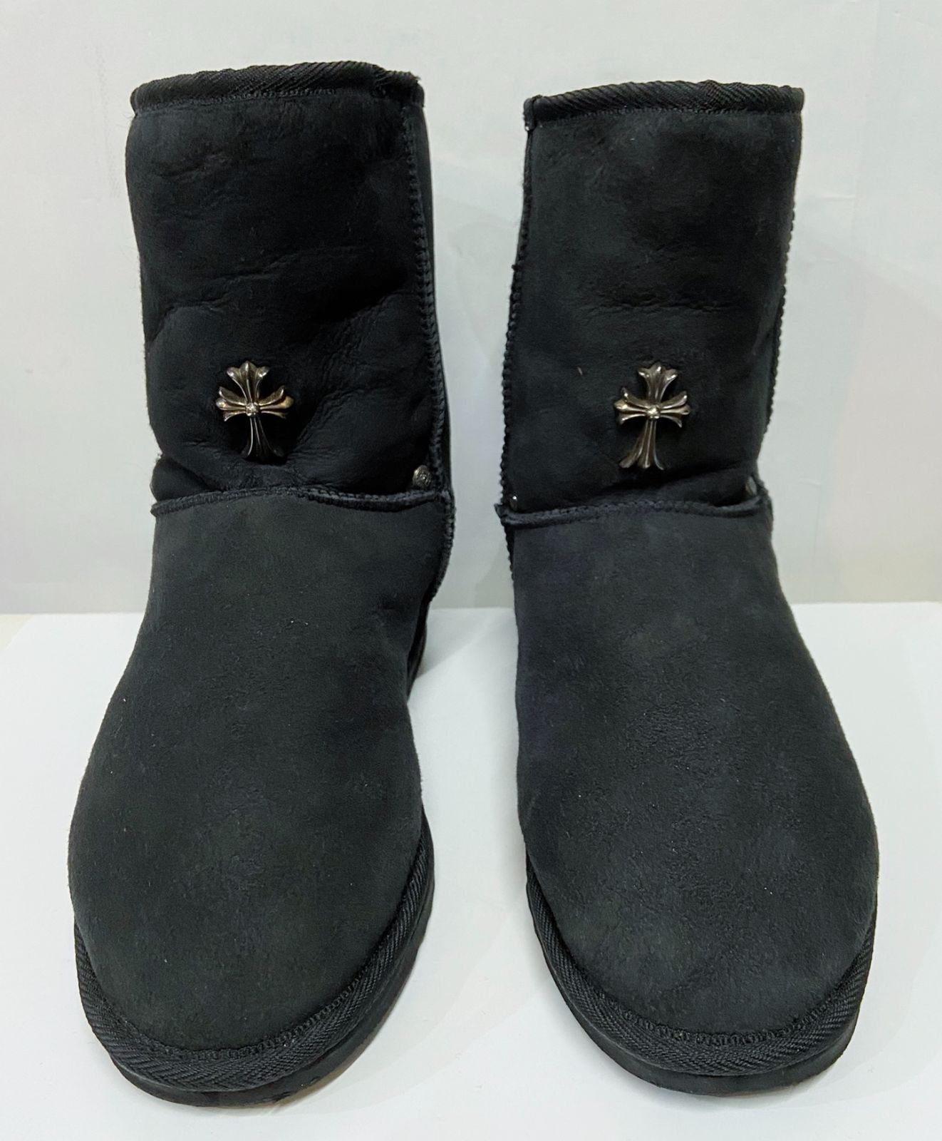 ギャランティカード付 CHROME HEARTS｜クロムハーツ UGG CHクロス ムートンブーツ