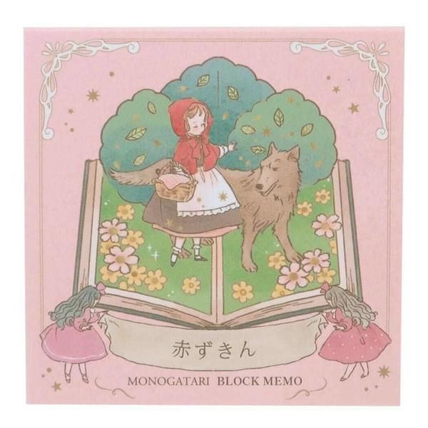 MONOGATARI メモ帳 ブロックメモ 赤ずきん - メルカリ