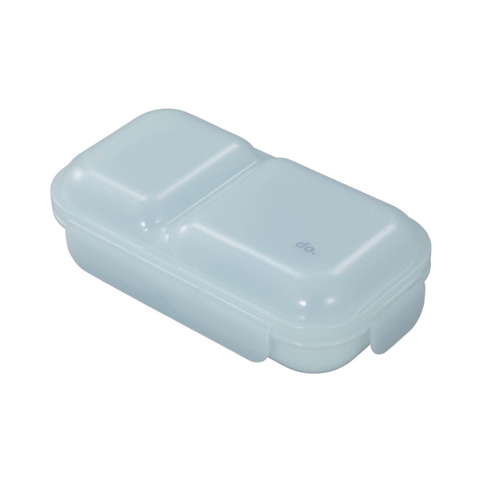 売切注意 ブルー 400ml 4点ロックでしっかり固定 ドーム蓋 Wシーリングで汁漏れしにくい 盛り付けしやすい ドームマン ふんわり 400 弁当箱 DSK シービージャパン