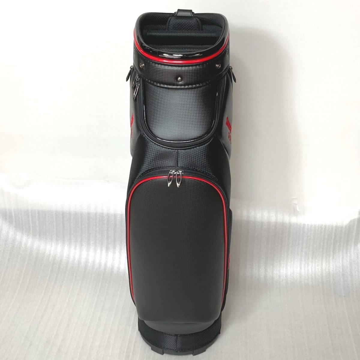 全国送料無料。 Bridgestone ブリヂストン キャディバッグ CBG422 ブラック×レッド 9型 5分割 軽量ベーシックモデル 新品続々入荷中！