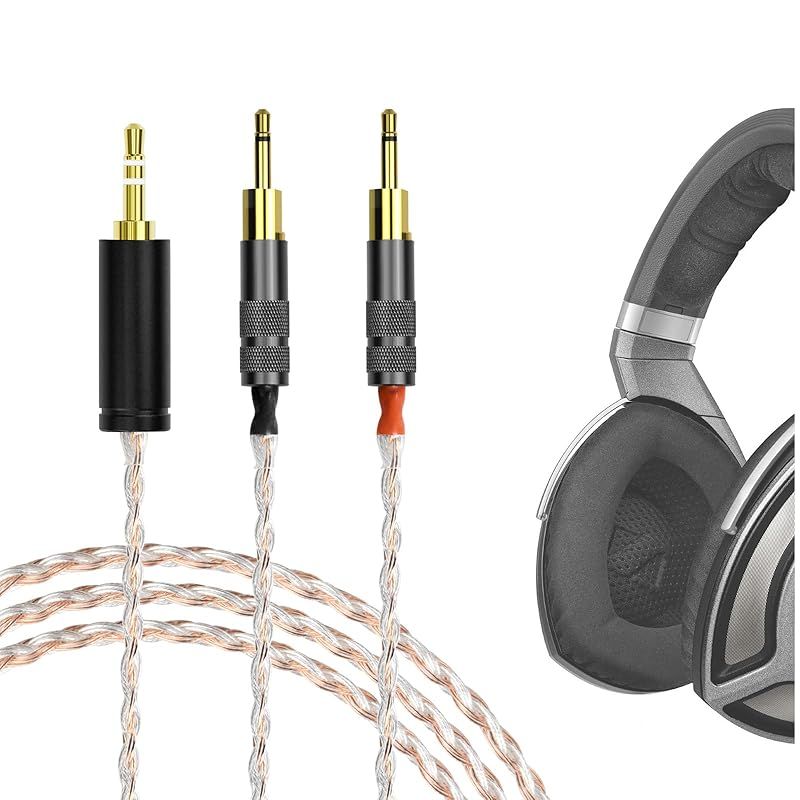 Geekria Apollo アポロアップグレードケーブル 4N OCC + 単晶銀 ゼンハイザー Sennheiser HD700 等対応 Geekria Apollo アポロアップグレードケーブル 4N OCC + 単晶銀