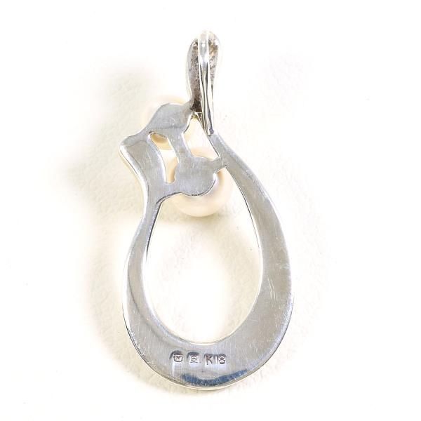 ミキモト K18YG シルバー ペンダントトップ pendant top パール