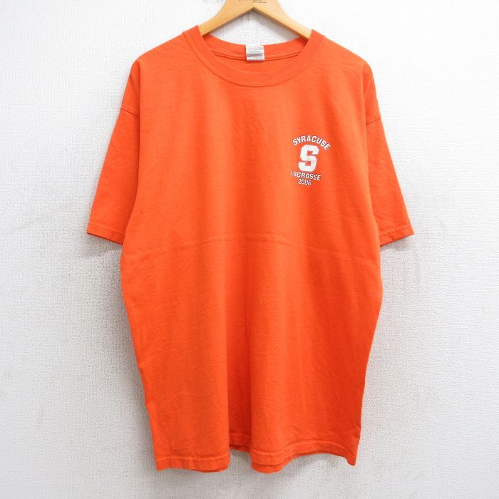 XL/古着 半袖 ビンテージ Tシャツ メンズ 00s シラキュース