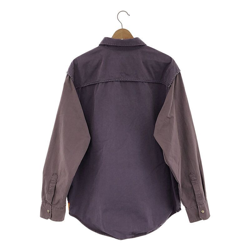 DIESEL ディーゼルパッチポケット ショルダーパイピング シャツ ジャケット DIESEL / ディーゼル | パッチポケット ショルダーパイピング