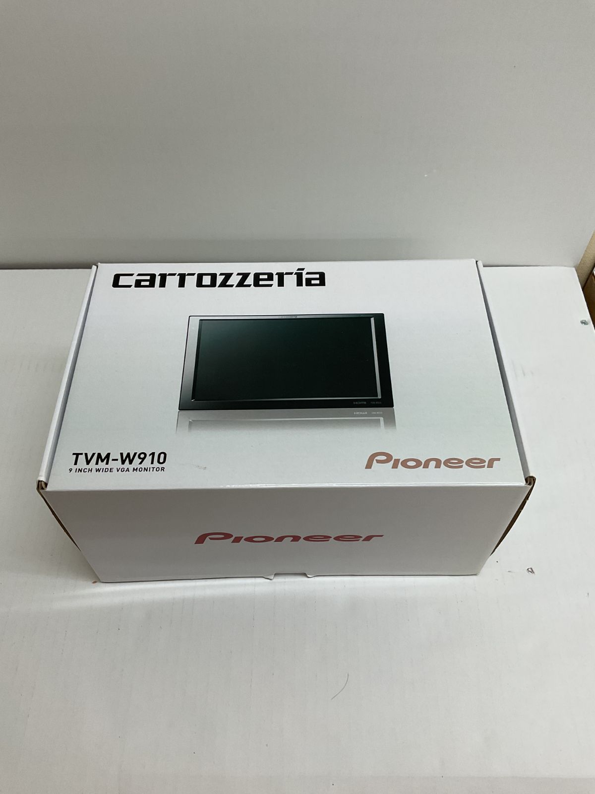 K104 10 Y760 スポハ carrozzeria TVM-W910 モニター 目立った傷や汚れなし 8 19