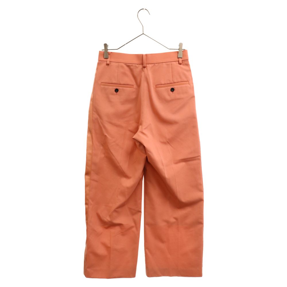 Sacai (サカイ) サイドライン タック入り ポリウール トラウザー