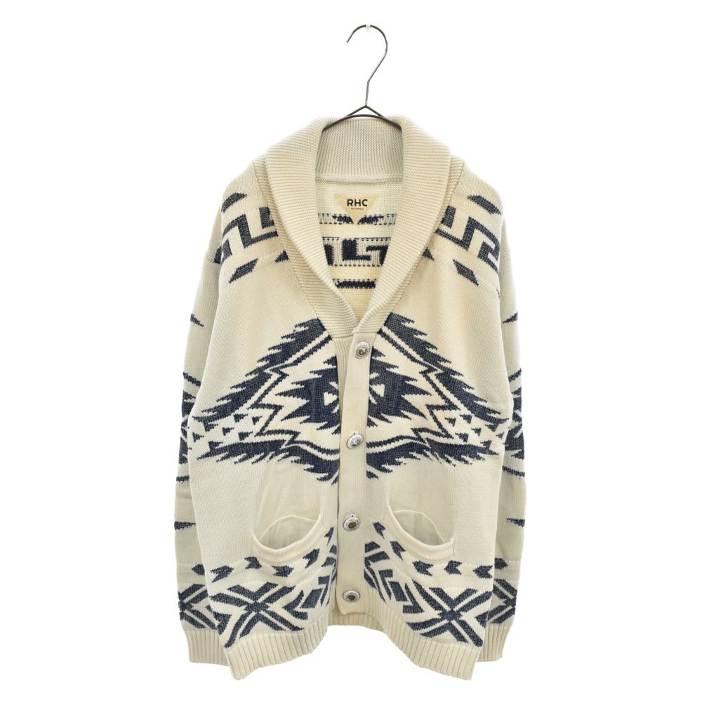 Ron Herman カシミア100 コンチョボタン ネイティブ カーディガン Ron Herman カシミア100 コンチョボタン ネイティブ カーディガン