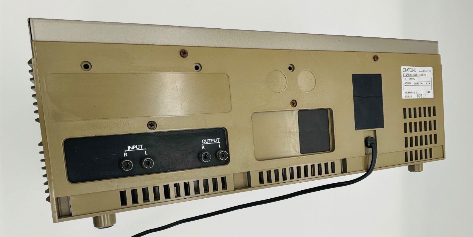 DIATONE ステレオカセットデッキ DT-4450 ダイヤトーン 「カセットデッキ DT-4450」修理・レビュー