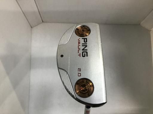 【中古】 ピン VAULT 2.0 PIPER C プラチナム(345g) 34インチ(PP61グリップ) パター PT スチール (フレックスその他) メンズ 男性用 右利き 右用 Cランク ゴルフクラブ