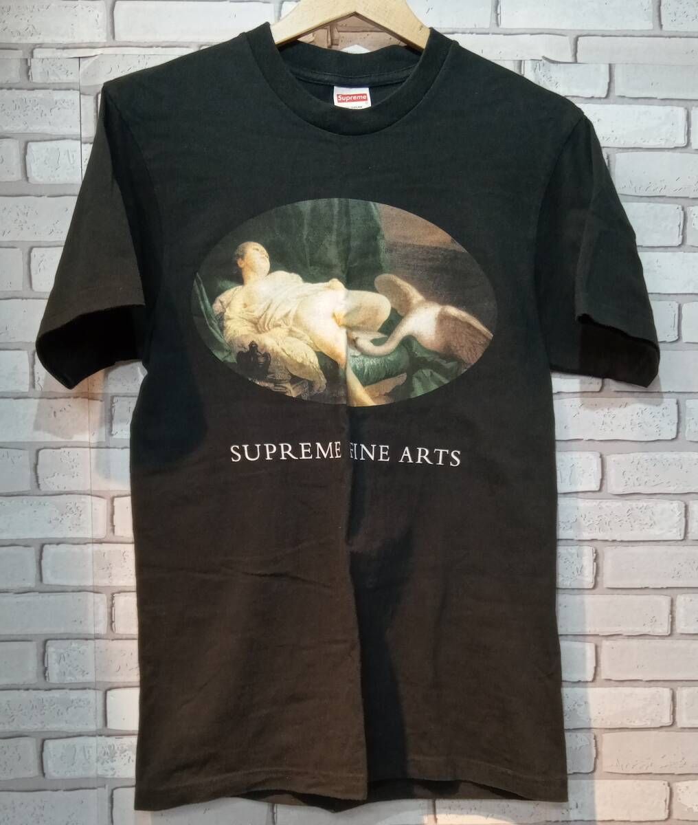 Supreme シュプリーム 19ss FINE ARTS TEE 半袖Tシャツ サイズS ブラック ストリート