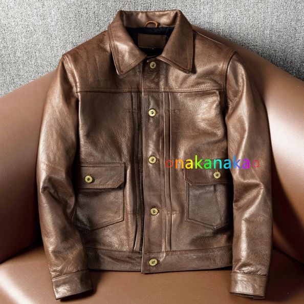 登場 冬季 ドライビングコート レザージャケット ブラック カーコート ブレーキマン イタリアンレザー 牛革