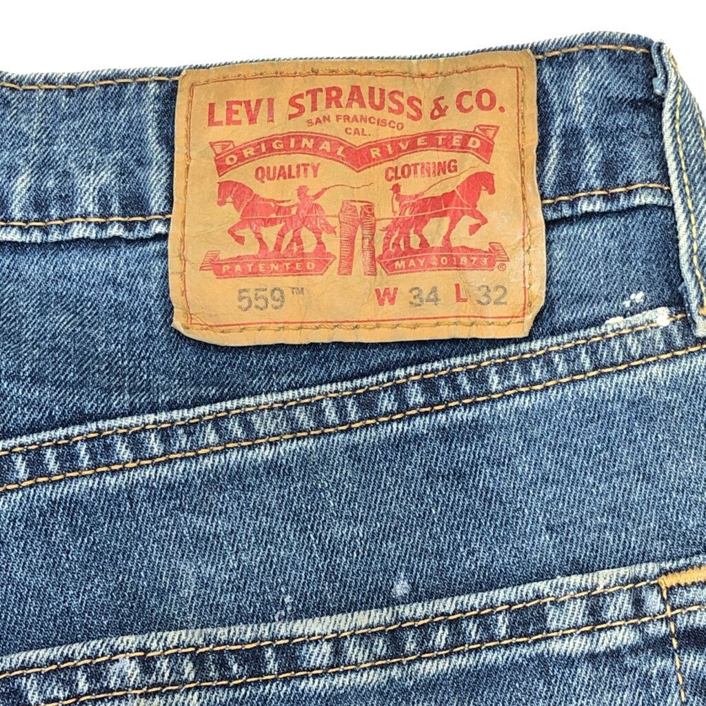 Levi's リーバイス 559 デニムパンツ ブルー（メンズ W34 L32