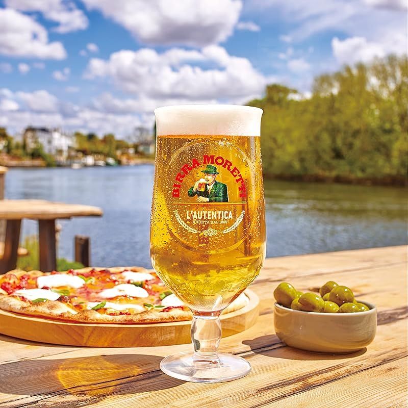 モレッティ・ビール2本 グラス付き 330ml×2本 1 - メルカリ